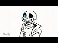 sans thinks you are so boring he falls alseep