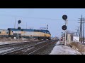 VIA Rail & CP meet at De Beaujeu Quebec