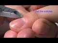 How to cut your cuticles professionally