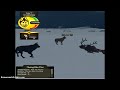 Hunting a bull elk with my friends on WolfQuest!