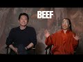 Ali Wong, Steven Yeun on hilarious dark comedy, 'Beef,' on Netflix