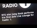 Jungkook in live lounge