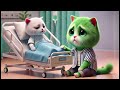 The Poor Green Cat #ai #cats #aicat  #cat #cutecat #cute #catlover #catvideos #aiimages