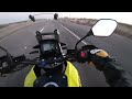 Cold Arctic deserts, heated vest on a Suzuki VSTROM 1050