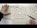 Blusa de Crochet Granny Square Flor - Passo a passo