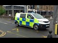 Kent Police Van Driver Training Unit on a blue light run in Maidstone!