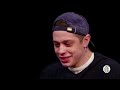 Pete Davidson Drips With Sweat While Eating Spicy Wings | Hot Ones