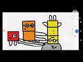 numberblocks show T1 E1 3's fell on the rock