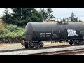 BNSF 2884 leaves the DuPont Yard