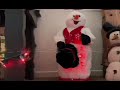 Spinning snowflakes snowman #ad