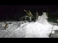 Snowboard Backyard Session 8 // with my Boy Tanner