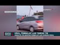 Viral! Kesal dengan Aksi Balap Liar, Anggota TNI Banting Oknum Pembalap Liar