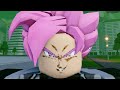They added a GOKU BLACK MOVESET to This Battlegrounds Game..