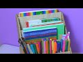 3 simple ideas diy organizers for storage things  from cardboard