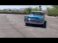 Startup Video - 1958 Chevy Bel Air Impala Convertible!