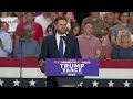 LIVE | Trump, Vance speak at rally in St. Cloud