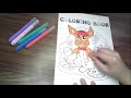 Instrução para colorir livro para colorir parte 1