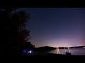 Lake Hartwell Camping Timelapse 4K