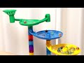 Marble Run Race ASMR Can jump course Good sound ♪