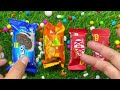 Oddly Satisfying l Unpacking Kinder BIG Surprise eggs AND Lollipops Chocolate Sweets, ASMR sounds