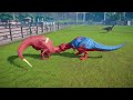 Fearless Face-Off: Acrocanthosaurus vs Trex - The Flash vs Spidey