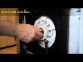 How to change bearings of AEG top loading washing machine