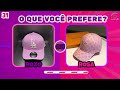 💜 ROXO ou ROSA 💖 O QUE VOCÊ PREFERE? 35 PERGUNTAS | JOGO DAS ESCOLHAS