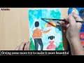 Father's day drawing/Happy father's day/Watercolor painting/father's day special/father's day/easy