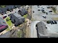 Little Rock Tornado Damage - Drone Flyover - 04/01/2023