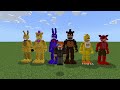 BECOME FREDBEAR in Fredbear's Family Diner Addon For MCPE // Full Addon Review