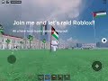 LETS RAID ROBLOX CUZ WE AINT HAPPY BOUT WHATS HAPPENING