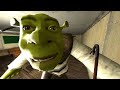 RUNNING AWAY FROM A FAST SHREK AT SCHOOL █ Garry's mod – mods █