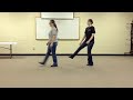 Electric Slide Line Dance Instruction