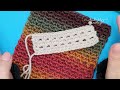 How to Crochet the Sieve Stitch 🧶