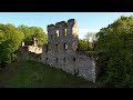 Ruiny. Rycerski Zamek w Międzygórzu II #castle #podróże #poland #drone