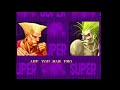 Super Street Fighter II Turbo Playthrough with Guile (Playstation)