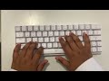 10 seconds of funny keyboard