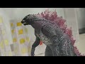 Evolved Godzilla vs Shimo (Stop Motion)