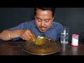Big Bites Eating🔥 Duck Curry(হাঁসের মাংস)🦆🦆, Kharkol Pata Bata, Kolmi Saag Bhaja, Tok Dal, Jhol Tok🔥
