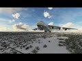 Antonov AN-225 landing in -30 Degree celcius (Microsoft Flight Simulator)