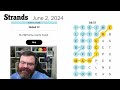 NYT Connections, Mini Crossword, and Strands | June 2, 2024