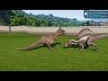 T-REX VS SPINOSAURUS EVOLUTION in VIDEO GAMES (2003-2023) Jurassic World