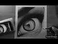 Eye Drawing With Camlin Charcoal Pencil ||m abhisek art