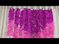 Simple and Easy paper circle Garland for party | How to make paper Garland