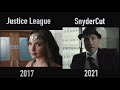 Snydercut vs Justice League | Wonder Woman Bank Fight Scene Side by Side Comparison