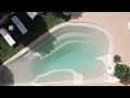 Il giardino con piscina naturale dell' Hotel Ristorante Ferranti di Serrapetrona 1 anno dopo