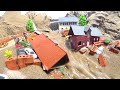 Dam Breach Movies Part 7 - Towns Destruction Experiments