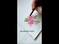 If you’re stuck with watercolor flowers, try this easy way to paint perfect little petals every time