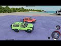 Two Friends Drive Down CURSED Stairs in BeamNG Drive?!