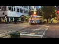 Riding Memphis Streetcars on a summer evening